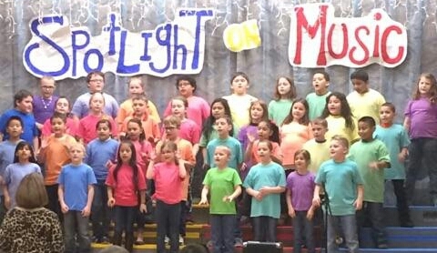 Second Grade Spotlight on Music