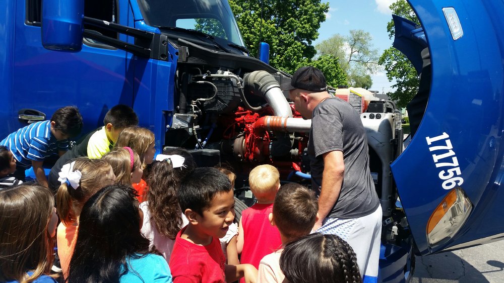 BIG Rig Fun in First Grade!