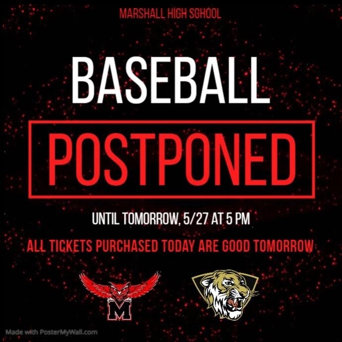 baseball postponed 