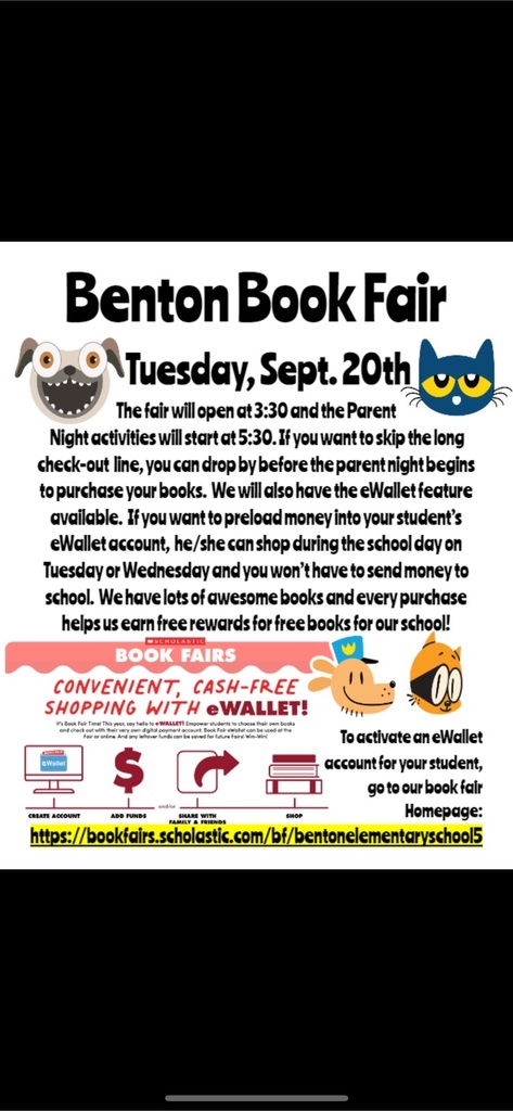 Benton book fair 2022