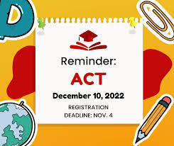 ACT Reminder